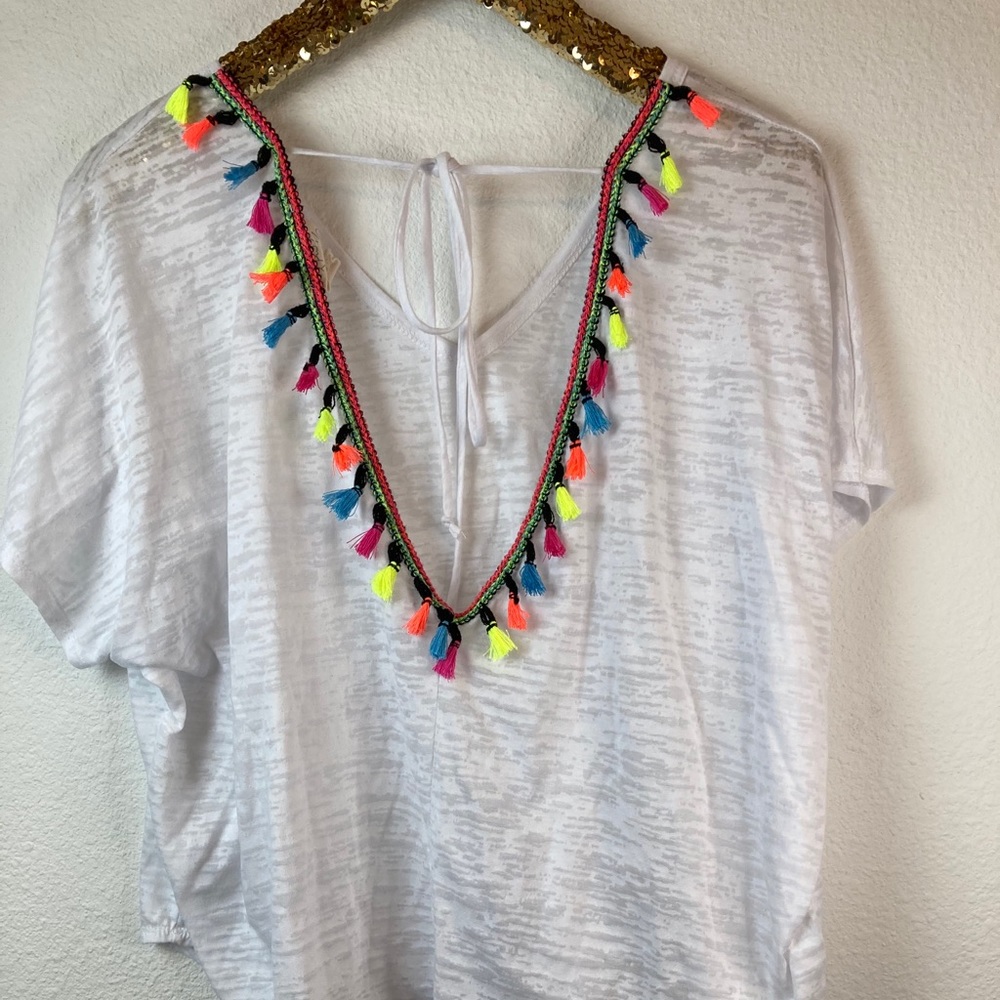 Fantastic Fawn Tassle Tee